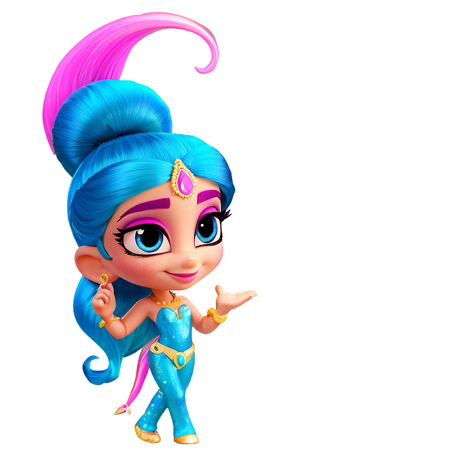 Shimmer And Shine Wishful Thinking Png Dnf PNG Image