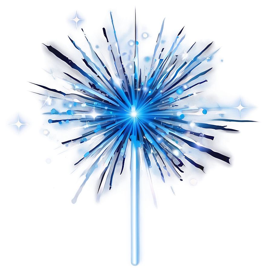 Shimmering Blue Sparkle Png Llm38 PNG Image