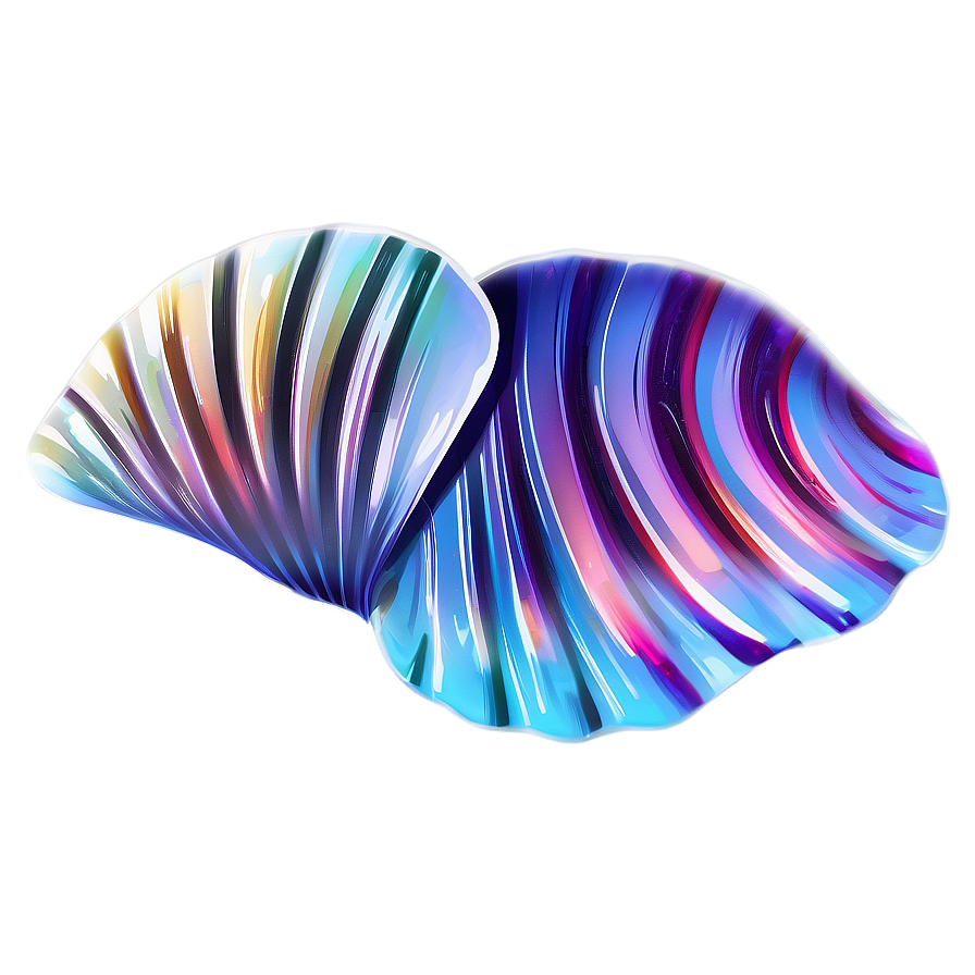 Shimmering Clam Illustration Png 55 PNG Image