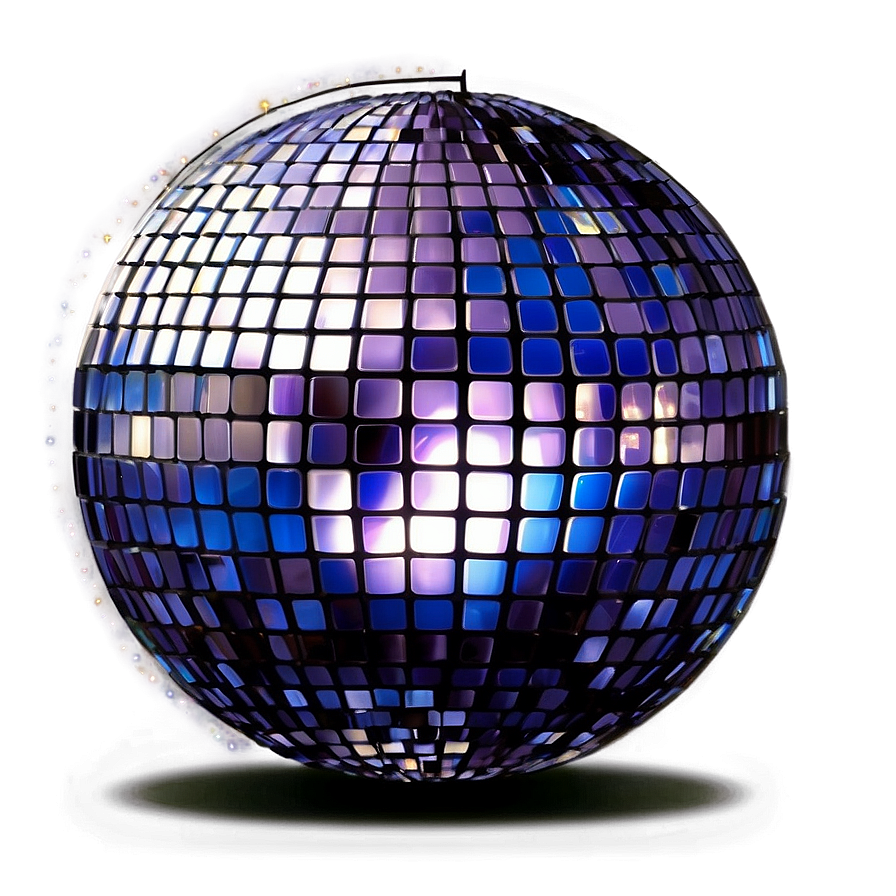 Shimmering Disco Ball PNG Image