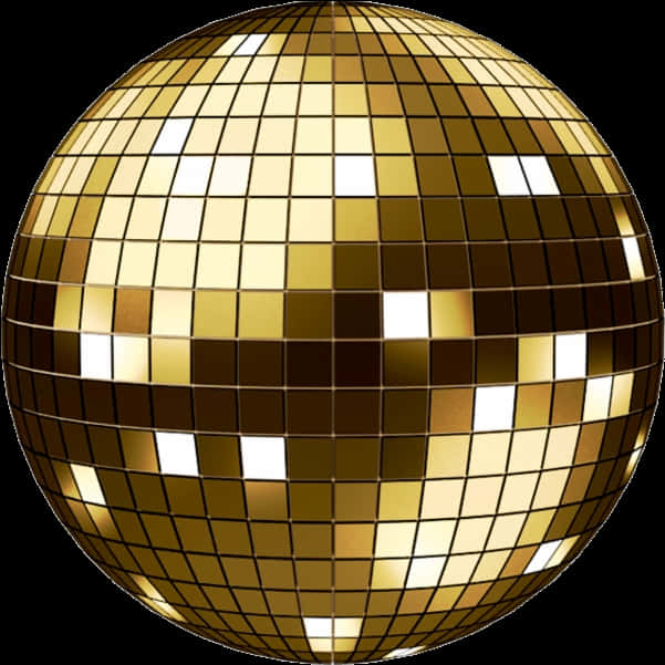 Shimmering Disco Ball PNG Image