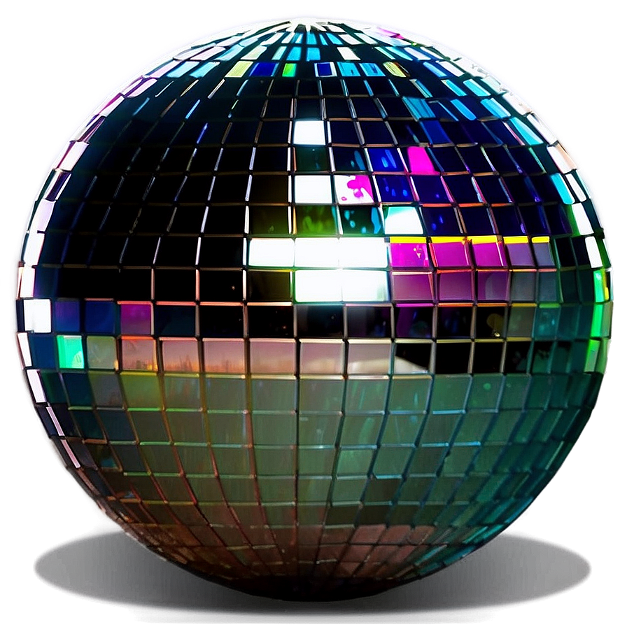 Shimmering Disco Ball PNG Image