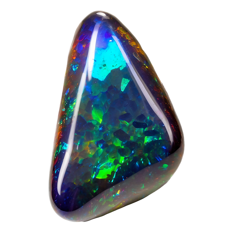 Shimmering Opal Stone Png Qbh PNG Image