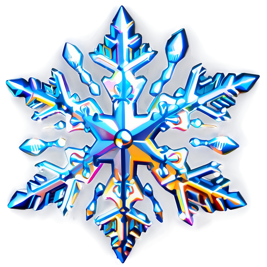 Shimmering Snowflake Image Png Kyp PNG Image