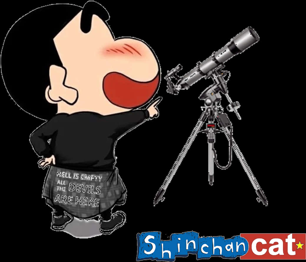 Shin Chan Astronomy Adventure PNG Image