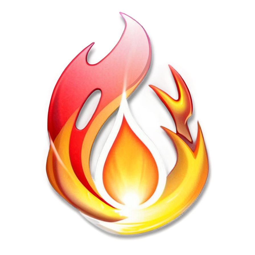 Shine Fire Emoji Png 43 PNG Image