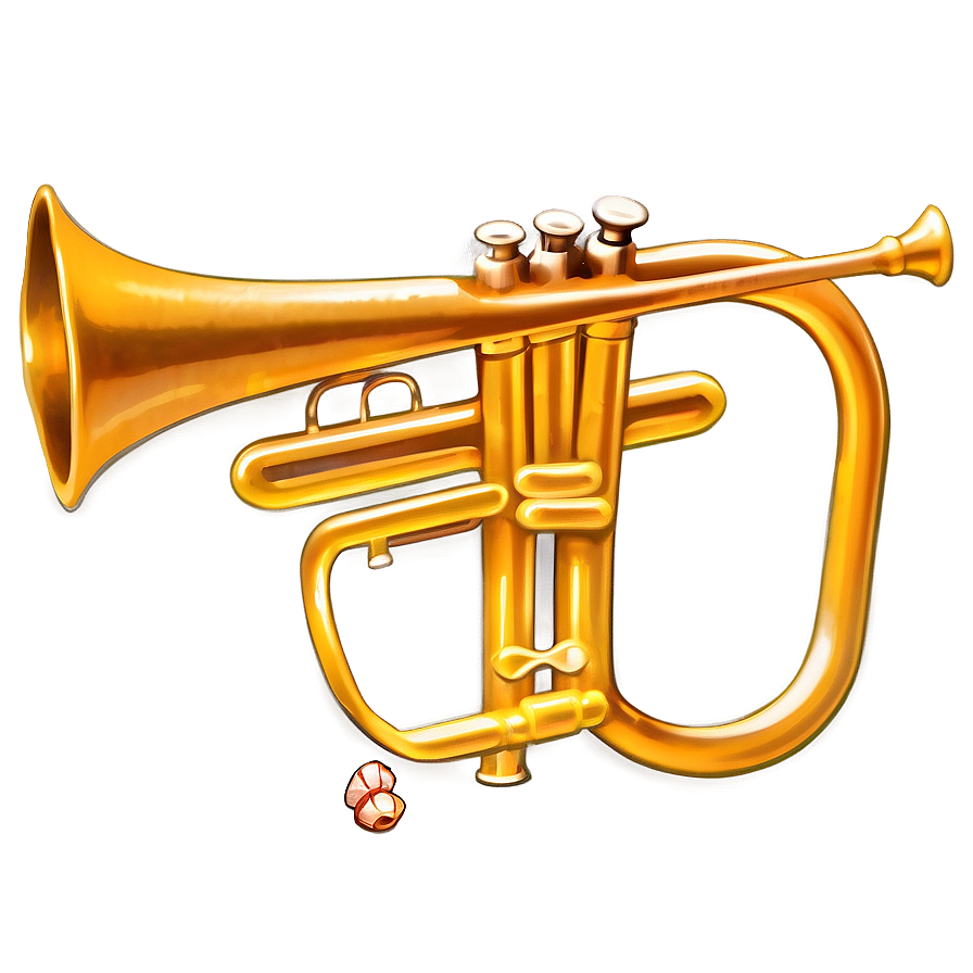 Shining Brass Trumpet Png 05242024 PNG Image