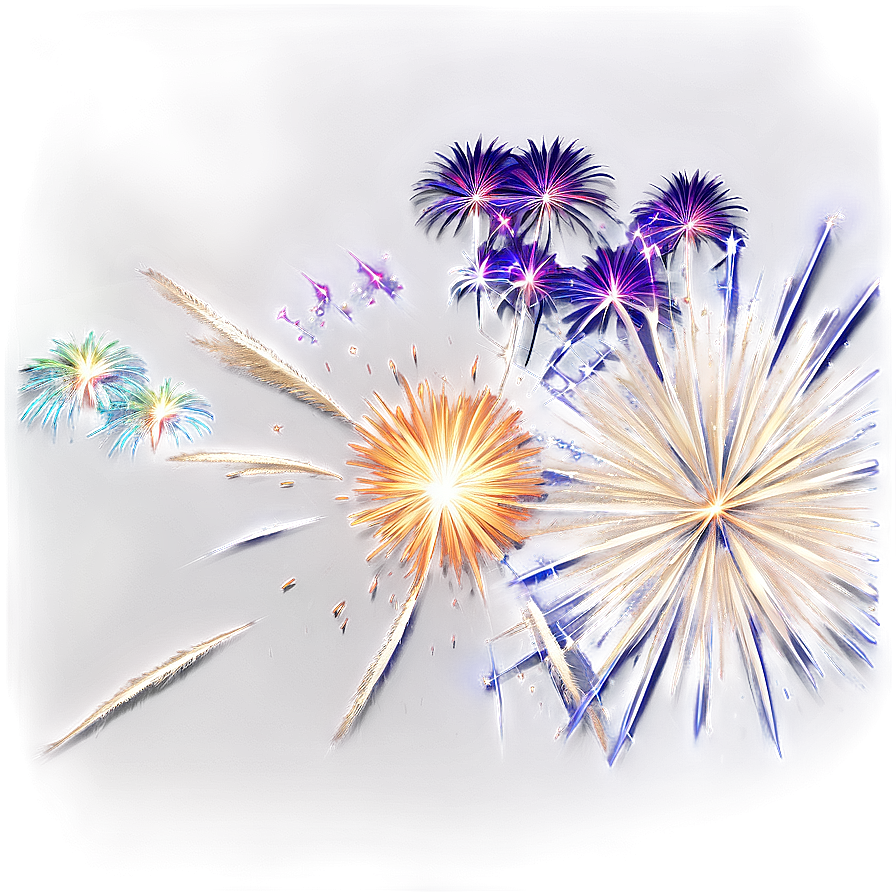 Shining Firework Png Etp PNG Image