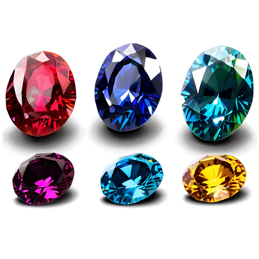 Shining Gemstone Png Kao12 PNG Image