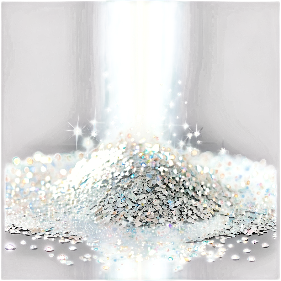 Shining Silver Glitter Png 85 PNG Image