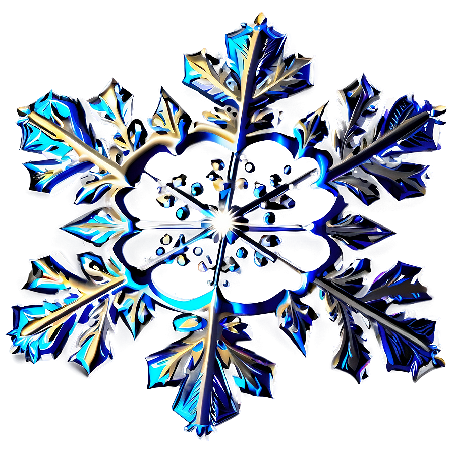 Shining Snowflake Png Imo PNG Image