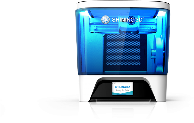 Shining3 D Printer Ready To Print PNG Image