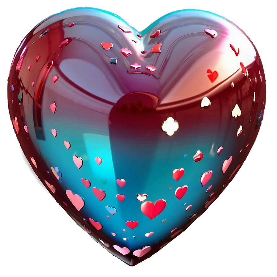 Shiny 3d Heart Png 05252024 PNG Image