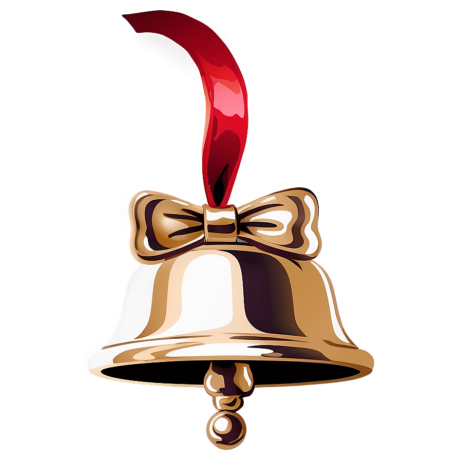 Shiny Bell Decoration Png Sdf56 PNG Image