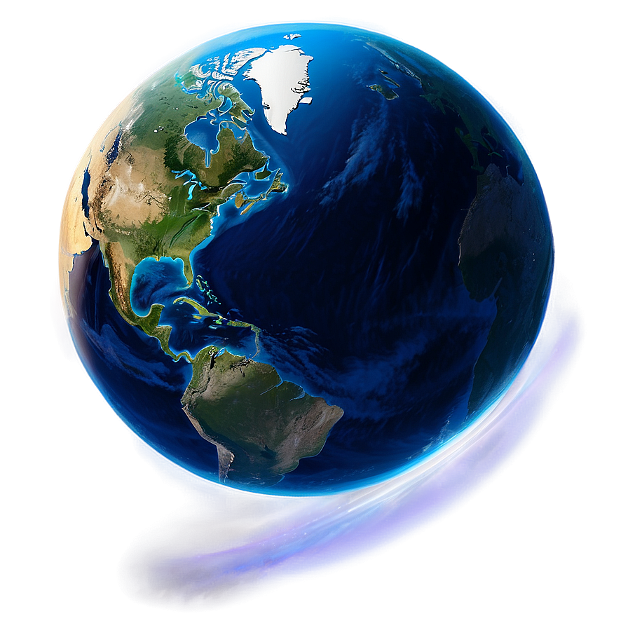 Shiny Blue Planet Artwork Png 06292024 PNG Image