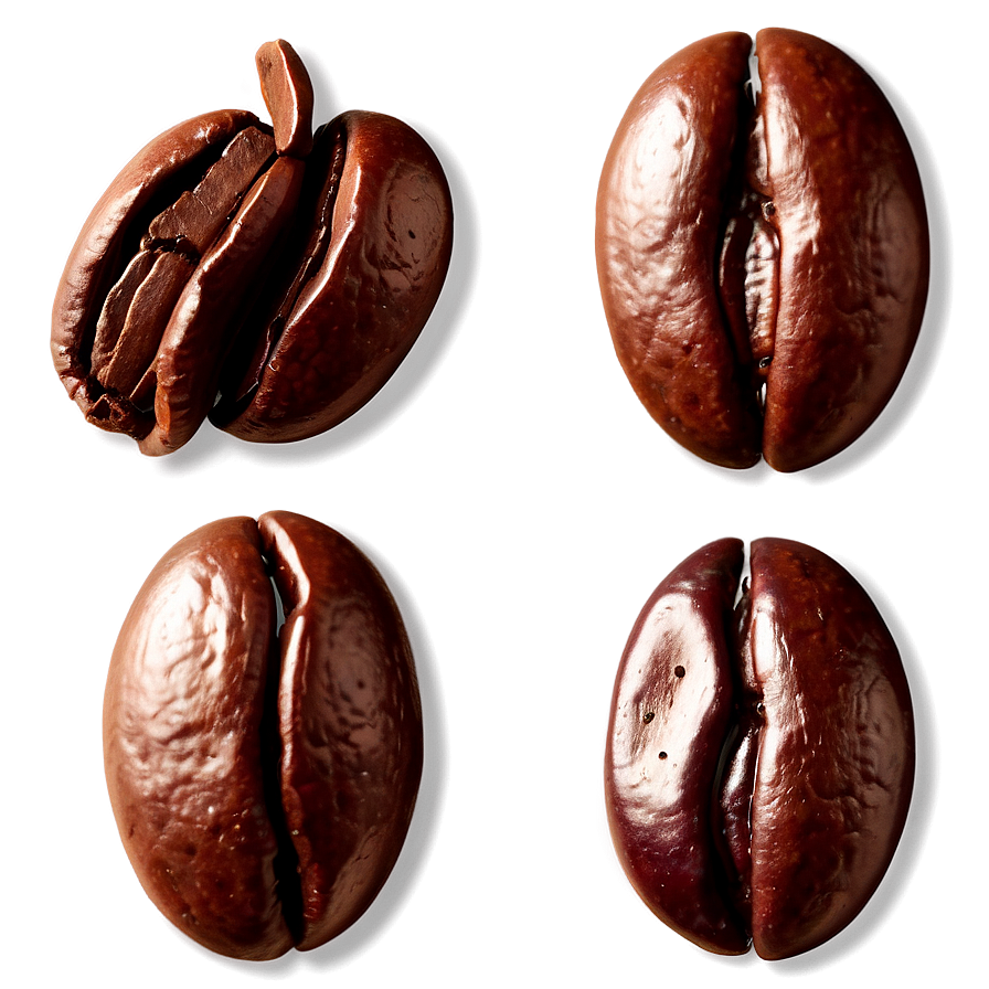 Shiny Brown Coffee Beans Png 06202024 PNG Image