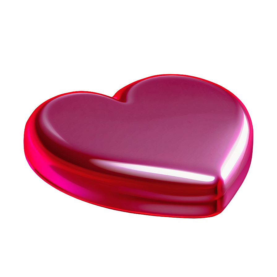 Shiny Candy Heart Png Eou PNG Image