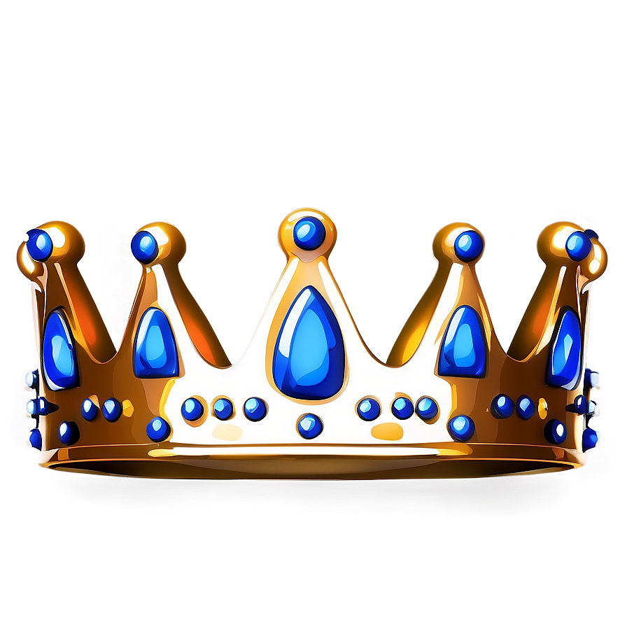 Shiny Cartoon Crown Png Tsc PNG Image