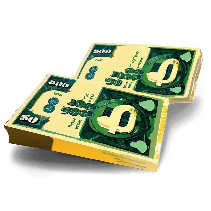 Shiny Cartoon Money Png 06132024 PNG Image