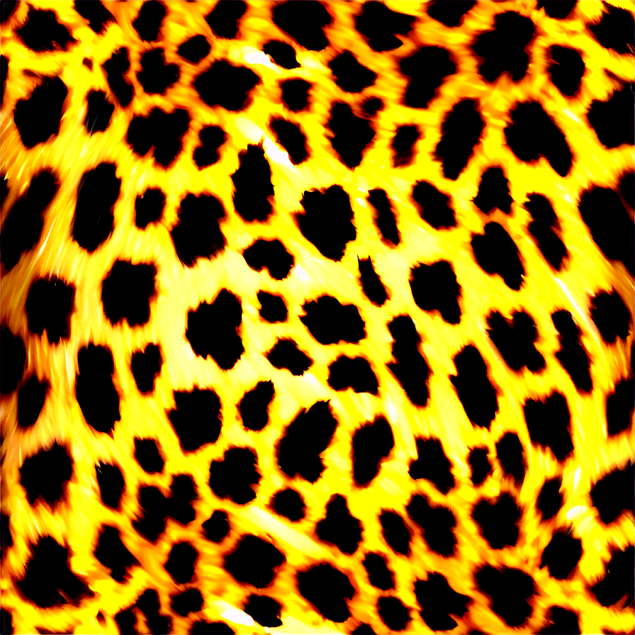 Shiny Cheetah Print Surface Png Ell PNG Image