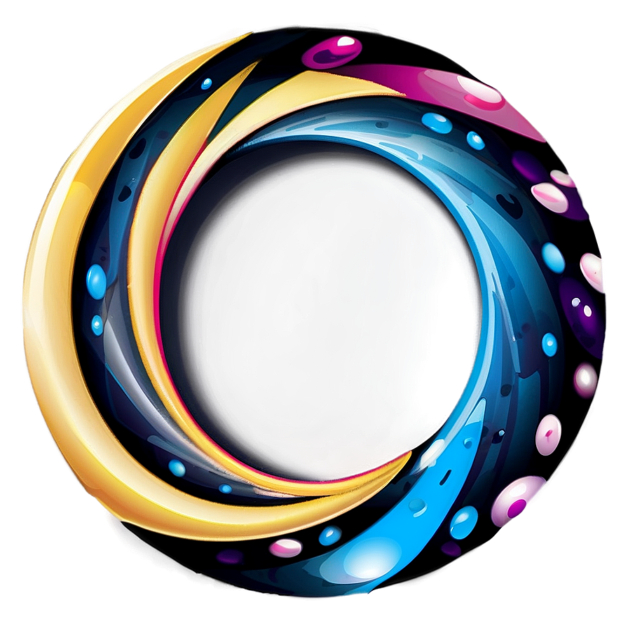 Shiny Circle Illustration Png 04302024 PNG Image