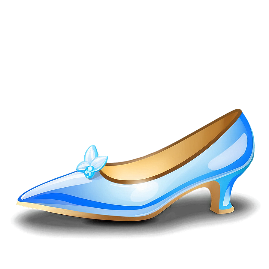 Shiny Glass Slipper Icon Png 72 PNG Image