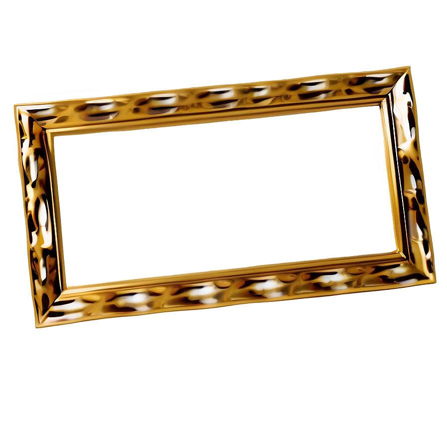 Shiny Gold Frame Png 82 PNG Image