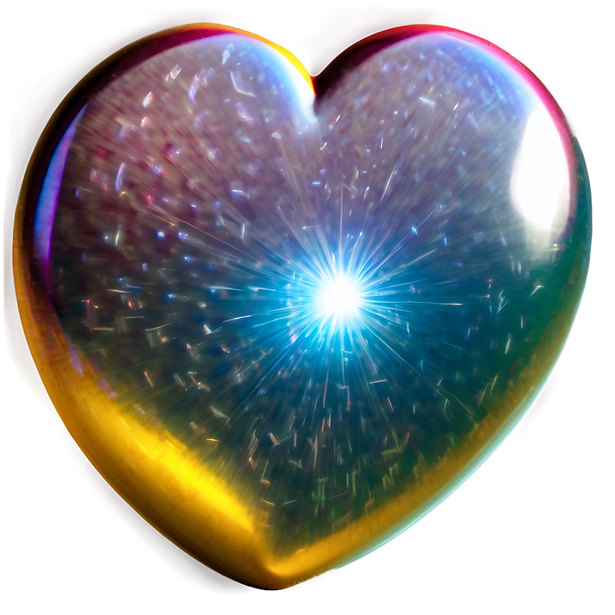 Shiny Heart Decoration Png C PNG Image