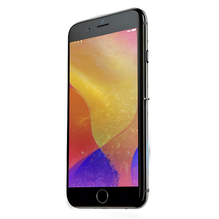 Shiny Iphone 8 Plus Illustration Png 06252024 PNG Image