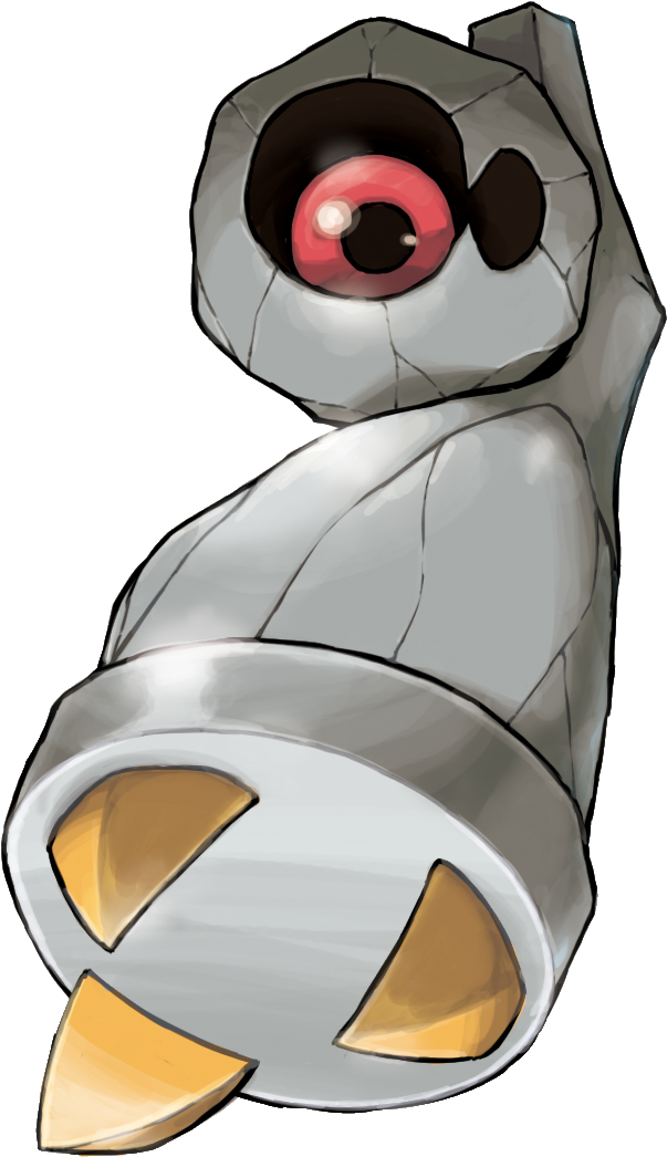 Shiny Meltan Pokemon Artwork PNG Image