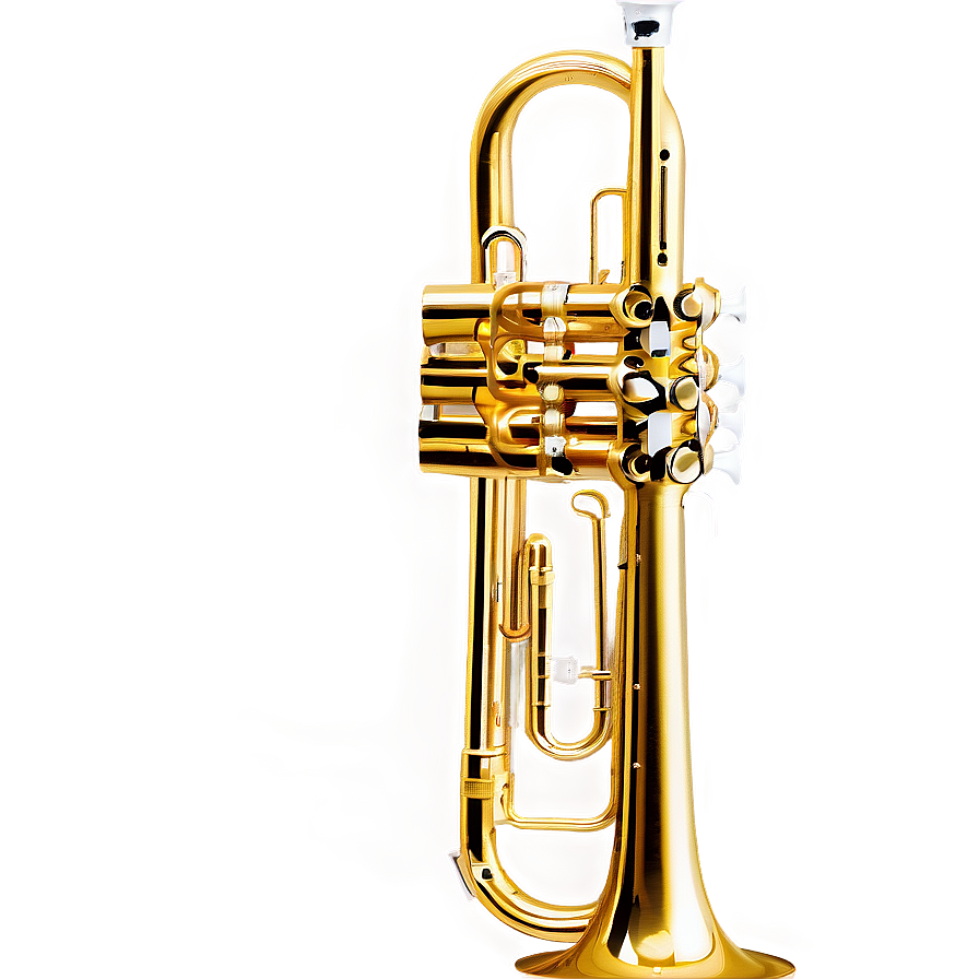 Shiny New Trumpet Png 05242024 PNG Image