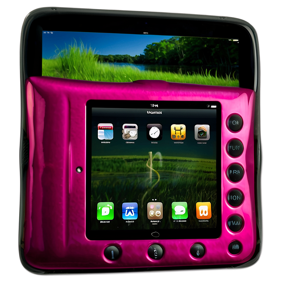 Shiny Pink Ipad Png Bhy90 PNG Image