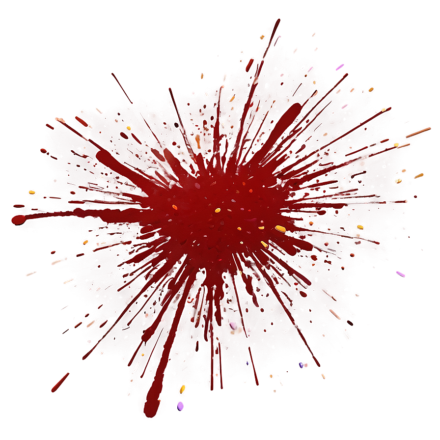 Shiny Red Splatter Png 06132024 PNG Image