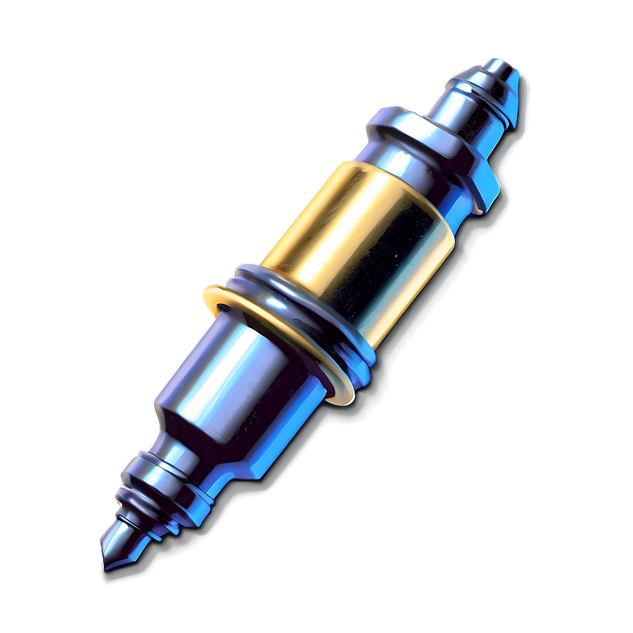 Shiny Sparkplug Art Png 06282024 PNG Image