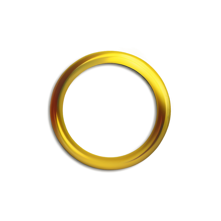 Shiny Yellow Circle Symbol Png Oqg42 PNG Image