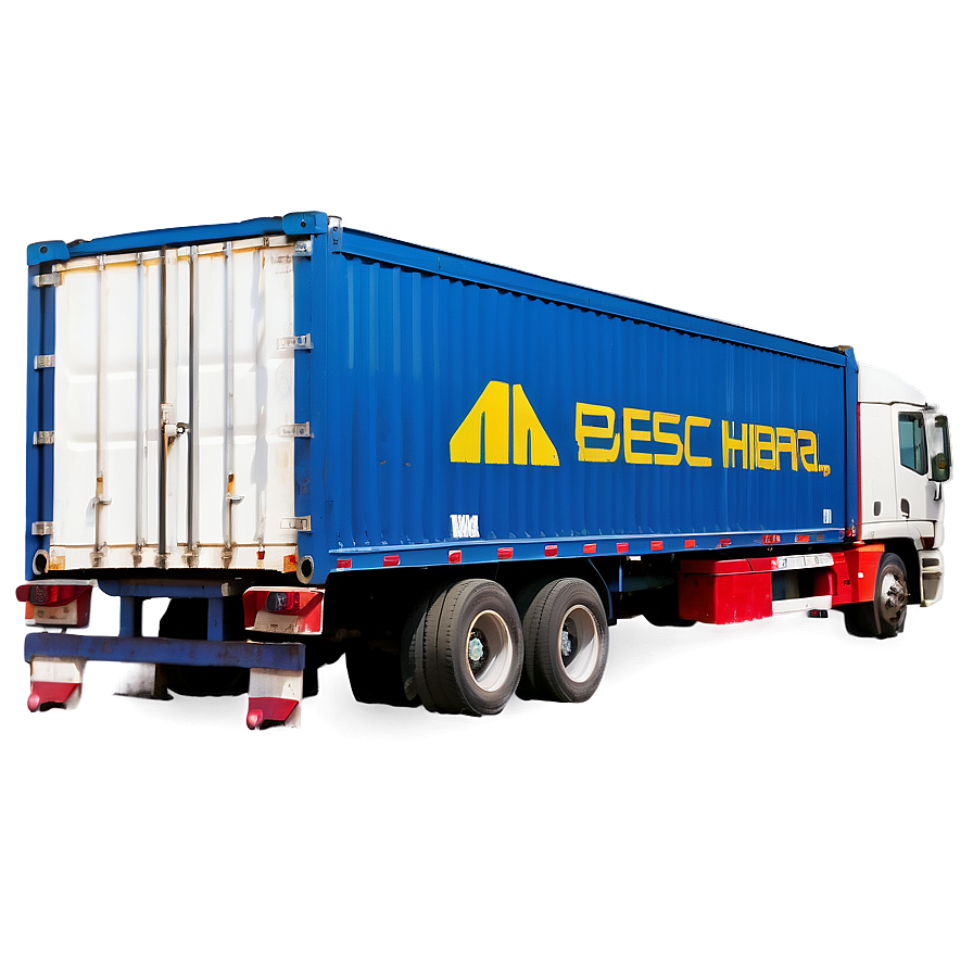 Shipping Truck A PNG Image