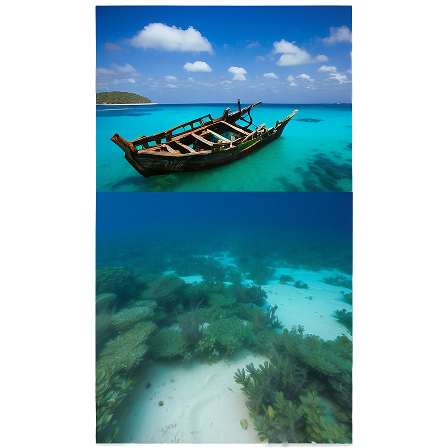 Shipwreck In Mysterious Lagoon Png 77 PNG Image