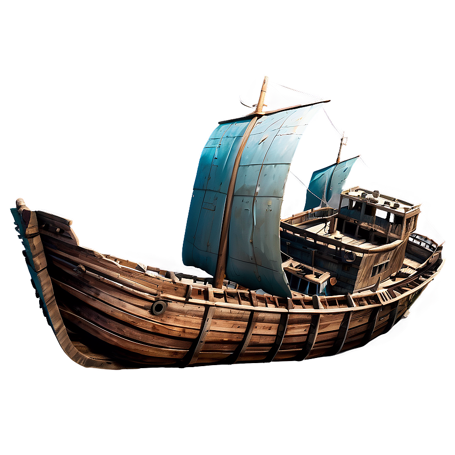 Shipwreck Under The Sea Png Fep66 PNG Image