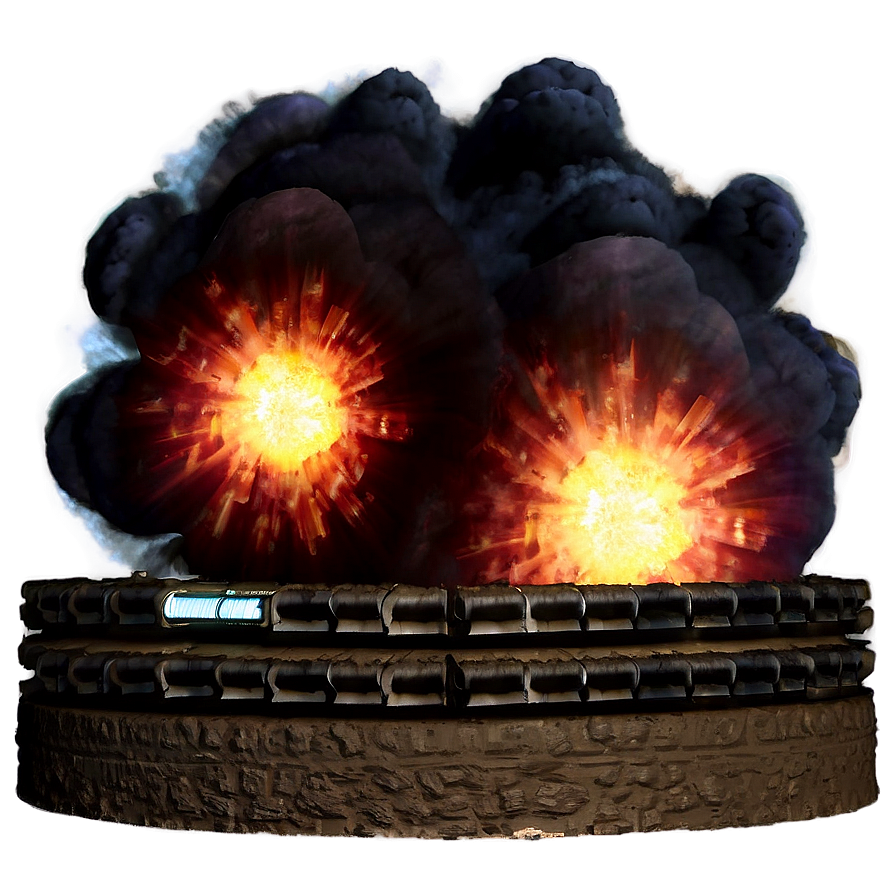 Shockwave From A Massive Blast Png Ksi PNG Image