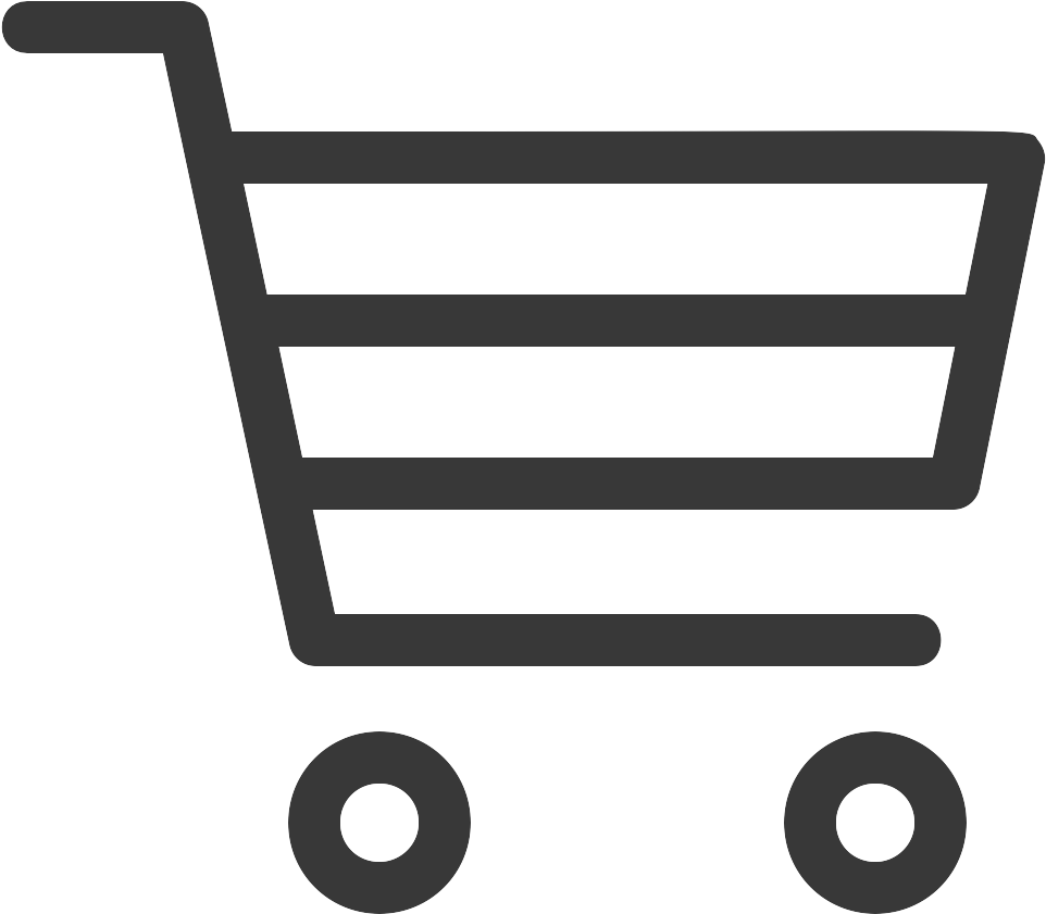 Shopping Cart Icon Blue Background PNG Image