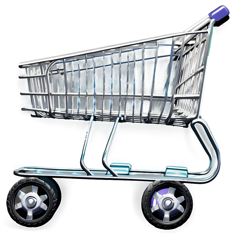 Shopping Cart Side View Png Wli61 PNG Image