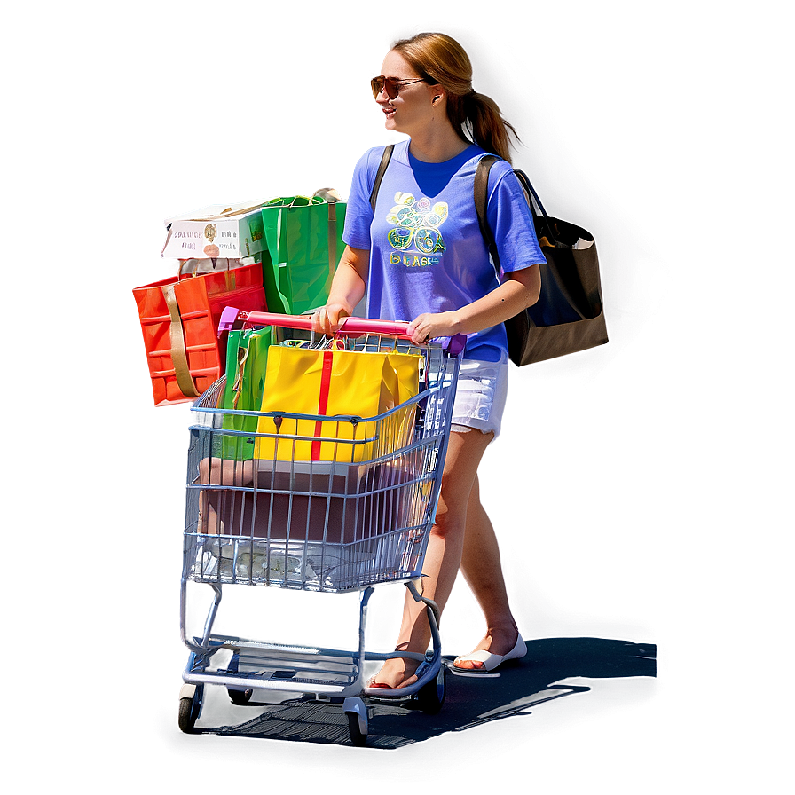 Shopping Walk Png Bxf74 PNG Image