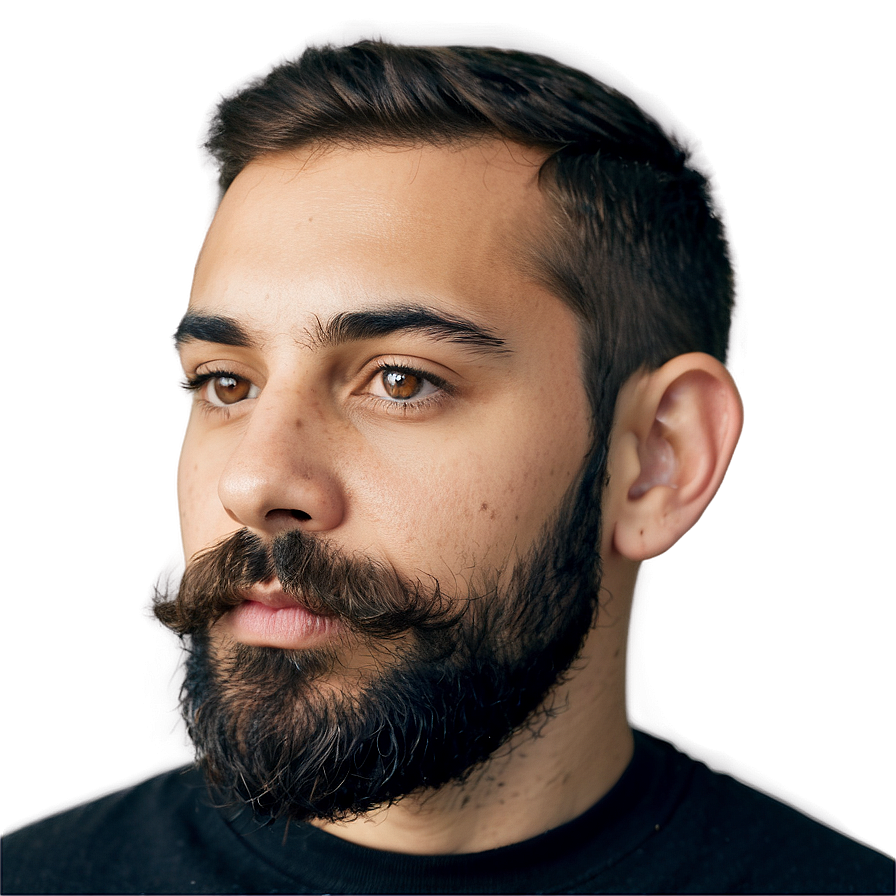 Short Beard Look Ideas Png 05042024 PNG Image