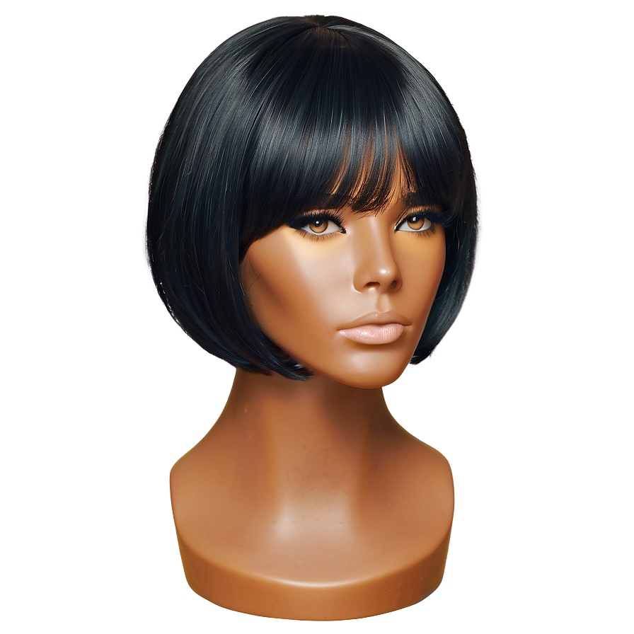 Short Bob Wig Png 46 PNG Image