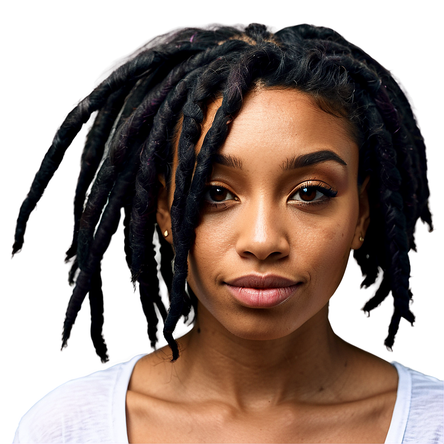 Short Dreads B PNG Image