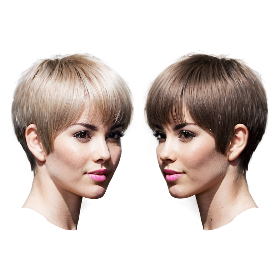 Short Hair B PNG Image