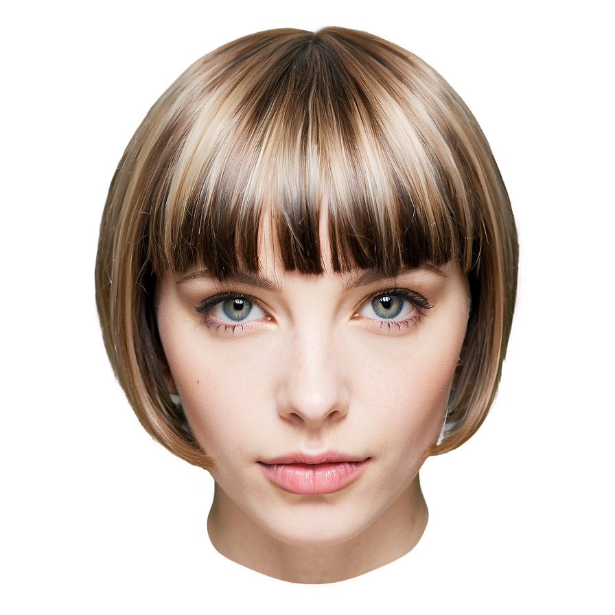 Short Karen Haircut Design Png 06212024 PNG Image