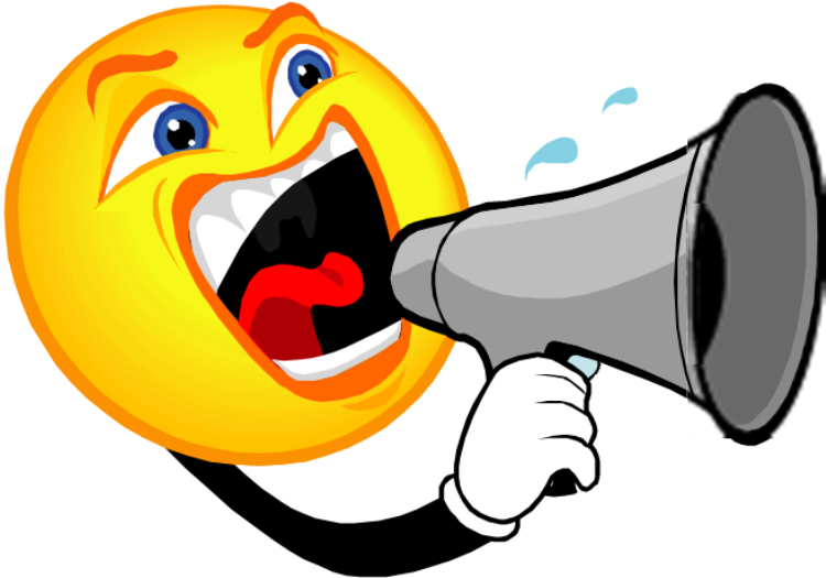 Shouting Emojiwith Megaphone PNG Image