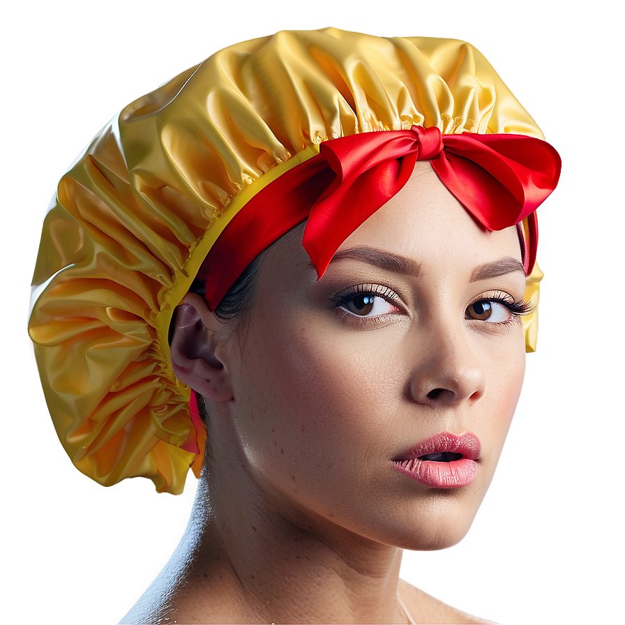 Shower Cap With Ribbon Png Vxa25 PNG Image