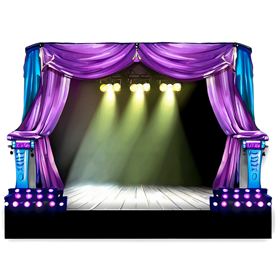 Showtime Concert Stage Png Lur70 PNG Image